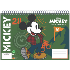 Mickey A/4 spirál vázlatfüzet 30 lapos füzet