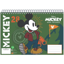 Mickey Disney Mickey A/4 spirál vázlatfüzet 30 lapos füzet