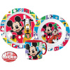 Mickey Disney Mickey Better Together étkészlet, micro műanyag szett