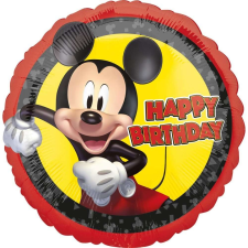 Mickey Disney Mickey fólia lufi happy birthday 43cm party kellék