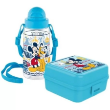 Mickey Disney Mickey Szendvicsdoboz + Műanyag kulacs szett babaétkészlet