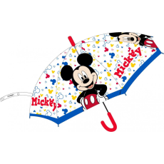 Mickey gyerek félautomata átlátszó esernyő Ø74 cm
