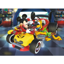 Mickey Mouse puzzle - Út a versenyhez (20 db) puzzle, kirakós