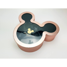 Mickey papírdoboz metál pink dekorálható tárgy