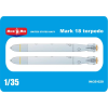  Micro Mir AMP US NAVY Mark 18 torpedo, 2 pcs 1:35 (MM35-020)