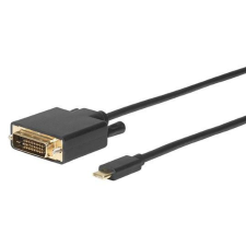 Microconnect USB-C - DVI-D 24+1 kábel 1.8m (USB3.1CDVI18B) kábel és adapter