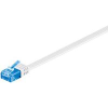 Microconnect V-UTP6A05W-FLAT hálózati kábel Fehér 5 M Cat6a U/UTP (UTP) (V-UTP6A05W-FLAT)