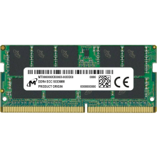 Micron SO-DIMM ECC DDR4 32GB 2Rx8 3200MHz PC4-25600 MTA18ASF4G72HZ-3G2R memória (ram)