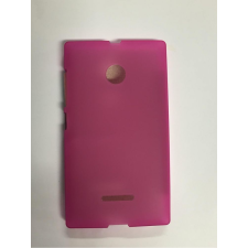 Microsoft Lumia 435 pink Matt Szilikon tok tok és táska
