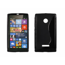 Microsoft Lumia  435, Szilikon tok, S-Case, fekete tok és táska
