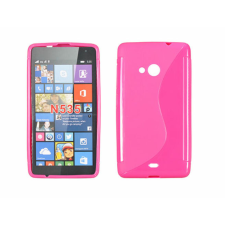 Microsoft Lumia  535, Szilikon tok, S-Case, rózsaszín tok és táska