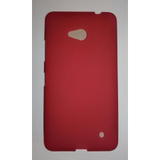Microsoft Lumia 640 piros matt szilikon tok tok és táska
