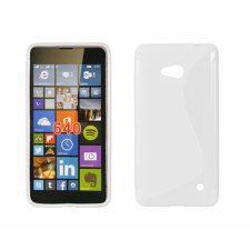 Microsoft Lumia  640, Szilikon tok, S-Case, fehér tok és táska