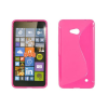 Microsoft Lumia  640, Szilikon tok, S-Case, rózsaszín