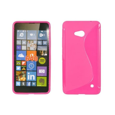 Microsoft Lumia  640, Szilikon tok, S-Case, rózsaszín tok és táska