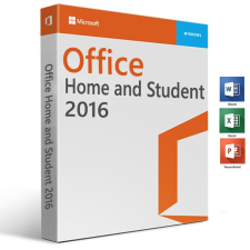 Microsoft Office 2016 Home & Student (Online aktiválás) (Aktiváló Kód - PC) irodai és számlázóprogram