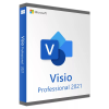 Microsoft Visio Professional 2021 (5 eszköz / Lifetime) (Elektronikus licenc)