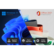  Microsoft Windows 11 Pro + Office Pro plus 2021 Csomagajánlat! (FQC-10537) operációs rendszer