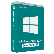 Microsoft Windows Server 2016 Device CAL (10) operációs rendszer