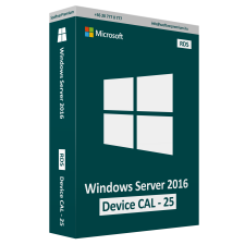 Microsoft Windows Server 2016 Device CAL (25) [RDS] operációs rendszer