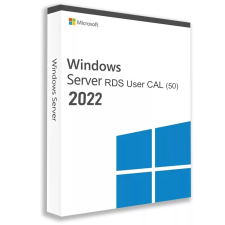 Microsoft Windows Server 2022 RDS User CAL (50 felhasználó / Lifetime) (Elektronikus licenc) operációs rendszer