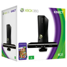 Microsoft Xbox 360 Slim 4GB Kinect konzol