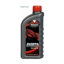 Midland AVANZA 5W-40 (1 L) motorolaj
