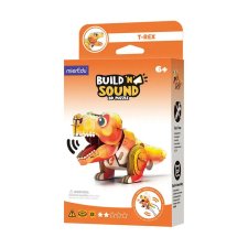 MierEdu Hangot adó 3D állatos puzzle, T-rex MierEdu puzzle, kirakós