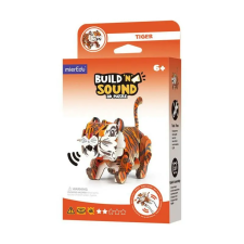 MierEdu Hangot adó 3D állatos puzzle, Tigris MierEdu puzzle, kirakós