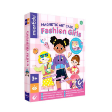 MierEdu Mágneses könyv 35 darabos öltöztetős játék, Divatos lányok MierEdu kreatív és készségfejlesztő