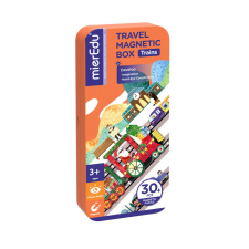 MierEdu Mágneses puzzle játék, Karácsonyi vonat - MierEdu puzzle, kirakós