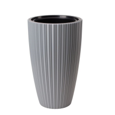  MIKA SLIM kaspó kerek, ültetõ betéttel 40 cm dekorációs kellék