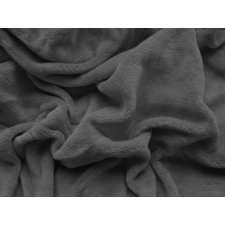  Mikroplüss lepedő SOFT 180x200 cm sötétszürke lakástextília