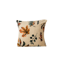  Mikroplüss párnahuzat AUTUMNA 45x45 cm, krémszínű lakástextília