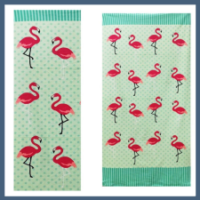  Mikroszálas törölköző 70 x 140 1+1 "Flamingók" V02327 lakástextília