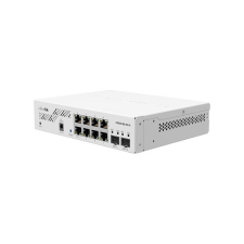 MIKROTIK CSS610-8G-2S+IN 8xGbE LAN 2xSFP+ port Cloud Smart Switch hub és switch