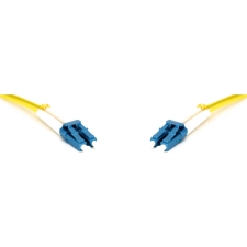 MIKROTIK Fiber Optic LC/UPC Összekötő Sárga 5m FPC-LCU-LCU-SM-5M-D kábel és adapter