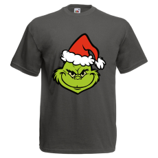  Mikulás Sapkás Grincs - Karácsonyi Férfi Póló