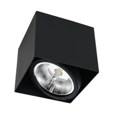 MILAGRO Felületre szerelhető halogén lámpa Plaza 1xGU10 AR111 Black Spot Milagro világítás