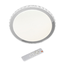 MILAGRO Felületre szerelhető LED mennyezeti lámpa LAYLA 33W LED Ø400mm szabályozható + Milagro távirányító világítás