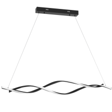 MILAGRO GRANT Fekete 38W-os LED Milagro mennyezeti lámpa világítás
