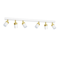 MILAGRO JOKER mennyezeti lámpa fehér arany (MLP6131) 6xGU10 világítás