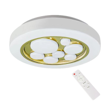 MILAGRO LED felületre szerelhető mennyezeti lámpa BUBBLES Gold 30W Ø390 mm Milagro világítás