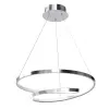MILAGRO Modern LED függőlámpa króm 48W Milagro Lucero Chrome 2400lm 4000K ML7949