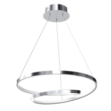 MILAGRO Modern LED függőlámpa króm 48W Milagro Lucero Chrome 2400lm 4000K ML7949 világítás