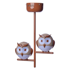 MILAGRO OWL 2XG9 LED Bagoly mennyezeti lámpa Barna Milagro világítás