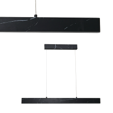 MILAGRO Pierce fekete LED függesztett lámpa (MIL-ML6473) LED 1 izzós IP20 világítás