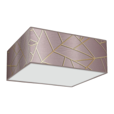 MILAGRO Plafon LED mennyezeti lámpa ZIGGY Rose Gold Pink 3xE27 Milagro világítás