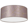 MILAGRO Rózsaszín mennyezeti lámpa két foglalattal, 40 cm (Ziggy)