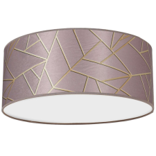 MILAGRO Rózsaszín mennyezeti lámpa két foglalattal, 40 cm (Ziggy) világítás